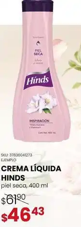 Woolworth Hinds - crema líquida oferta