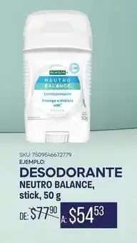Woolworth Neutro balance - desodorante oferta
