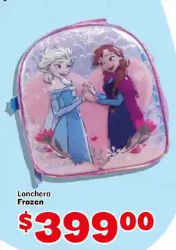 Soriana Mercado Frozen Lonchera oferta
