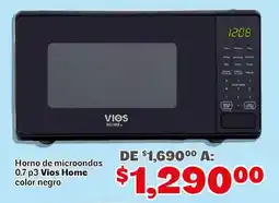 Soriana Mercado Vios Home Horno de microondas oferta