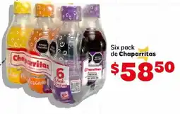 Soriana Mercado Chaparritas Six pack oferta