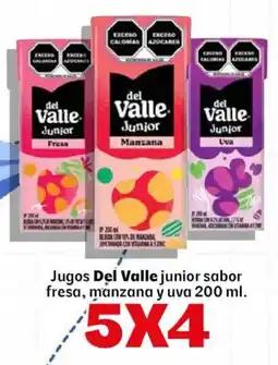 Soriana Mercado Jugos Del Valle junior oferta