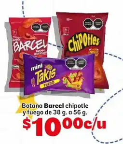 Soriana Mercado Botana Barcel chipotle y fuego oferta