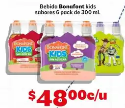 Soriana Mercado Bebida Bonafont kids oferta