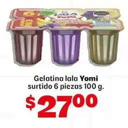 Soriana Mercado Gelatina lala Yomi oferta