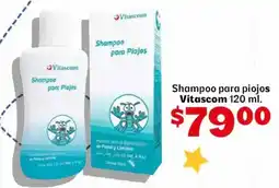 Soriana Mercado Vitascom Shampoo para Piojos oferta