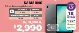 Soriana Híper Samsung Tablet Samsung Galaxy A11 oferta