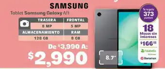 Samsung Tablet Samsung Galaxy A11