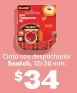 Soriana Híper Scotch Cinta con despachador oferta