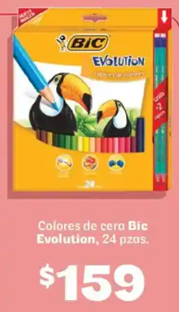 Soriana Híper Bic Colores de cera Evolution oferta