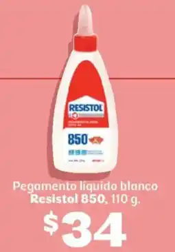 Soriana Híper Resistol pegamento liquido blanco oferta