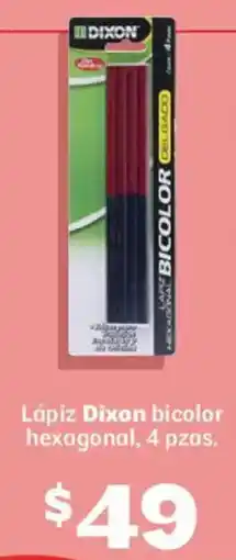 Soriana Híper Dixon lápiz bicolor hexagonal oferta