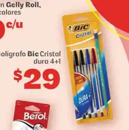 Soriana Híper Bic Cristal oferta
