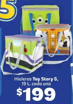 Soriana Híper Hieleras Toy Story 5 oferta