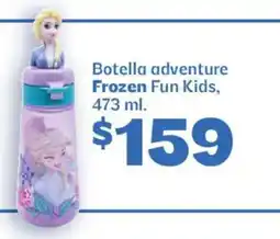 Soriana Híper Botella adventure Frozen Fun Kids oferta