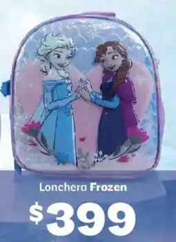 Soriana Híper Lonchera Frozen oferta