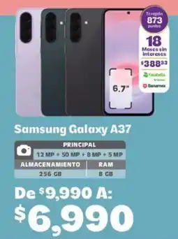 Soriana Híper Samsung Galaxy A37 oferta