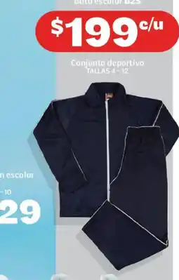 Soriana Híper Bata escolar B2S oferta