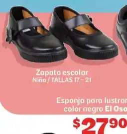 Soriana Híper El Oso Zapato escolar Niña oferta