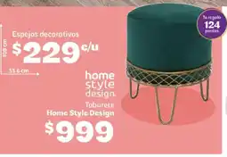 Soriana Híper Home Style Design Taburete oferta