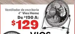 Soriana Híper Vios Home Ventilador de escritorio 4" oferta
