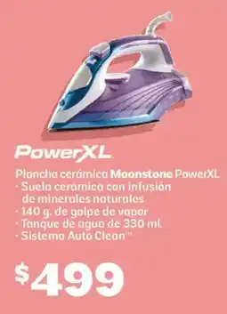Soriana Híper PowerXL Plancha cerámica Moonstone PowerXL oferta