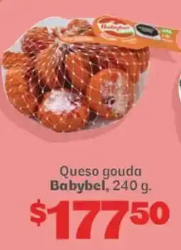 Soriana Híper Babybel Queso gouda oferta