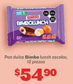 Soriana Híper Bimbo pan dulce bimbo lunch escolar oferta