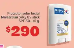 Soriana Híper Nivea Sun Silky UV stick oferta