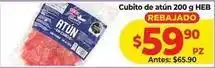 HEB Heb - cubito de atún oferta