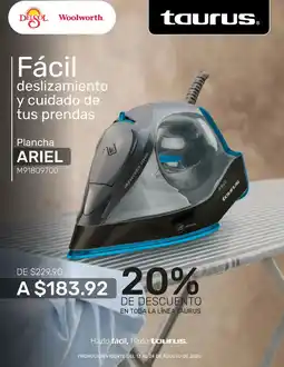 Woolworth taurus plancha ariel oferta