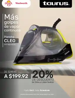 Woolworth taurus plancha cleo oferta