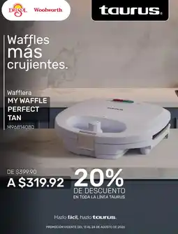 Woolworth taurus my waffle perfect tan oferta