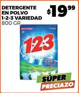 Merco 123 - detergente en polvo oferta
