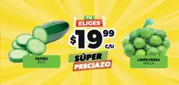 Merco Pepino/limón persa oferta