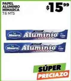 Merco Mimarca - papel aluminio oferta