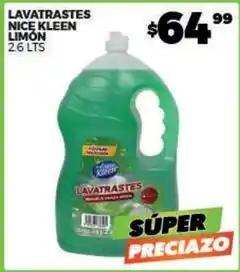 Merco Nice kleen - lavatrastes limon oferta
