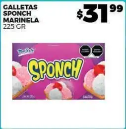 Merco Marinela - galletas sponch oferta