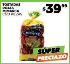 Merco Mimarca - tostadas rojas oferta