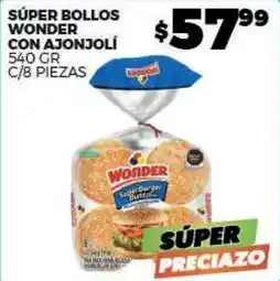 Merco Wonder - super bollos con ajonjoli oferta