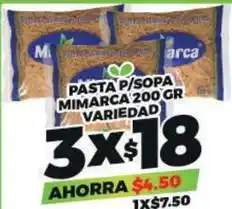 Merco Mimarca - pasta p/sopa oferta