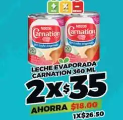 Merco Carnation - leche evaporada oferta