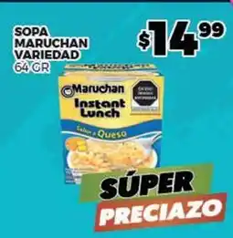 Merco Maruchan - sopa variedad oferta