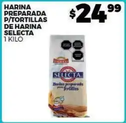 Merco Selecta - harina preparada p/tortillas de harina oferta