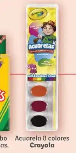 Soriana Híper Crayola Acuarelas oferta