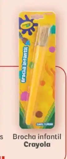 Soriana Híper Crayola Brocha infantil oferta