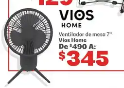 Soriana Híper Vios Home Ventilador de mesa 7" oferta