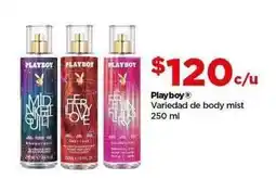 Bodega Aurrerá Playboy - variedad de body mist oferta