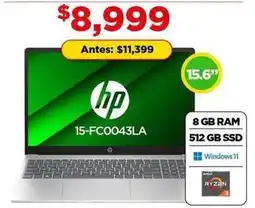 Bodega Aurrerá Hp - laptop 15-fc0043la oferta