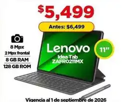 Bodega Aurrerá Lenovo - idea tab zafro2t1mx oferta